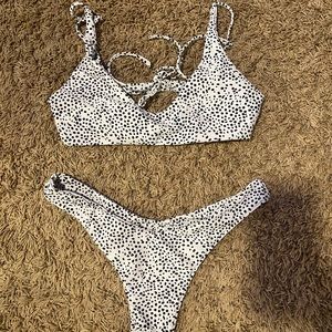 Polka dot bikini from zaful